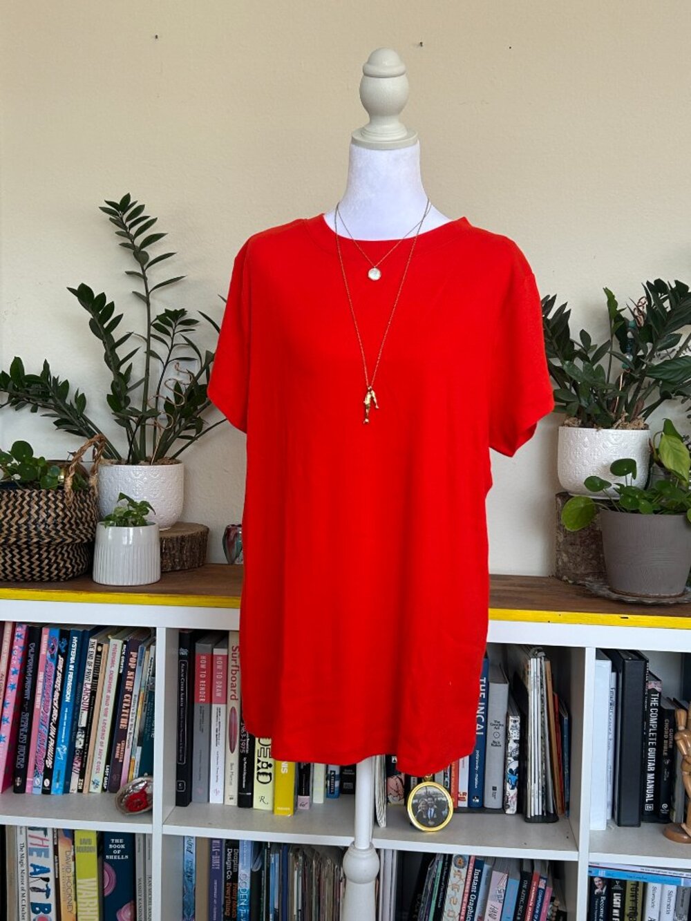 Brand new red target tee